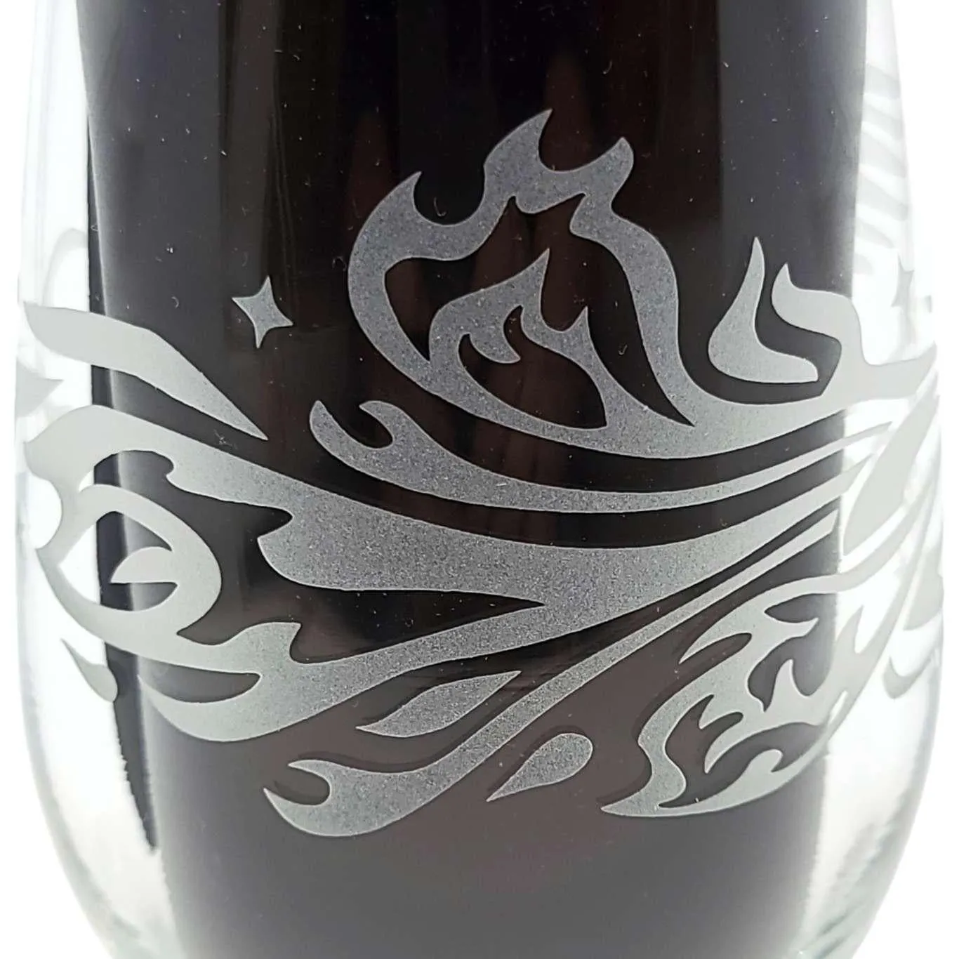 Stemless Wine Glass - Phoenix by Bread and Badger