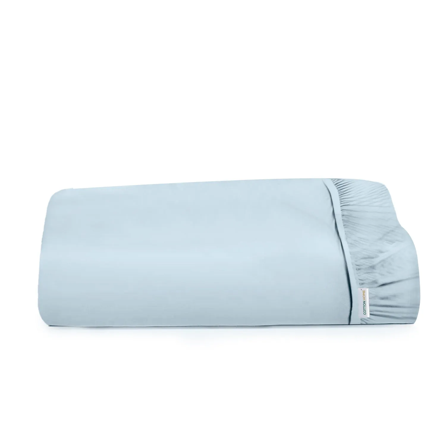 Super Soft Fitted sheet 200x200 30cm - Sky blue