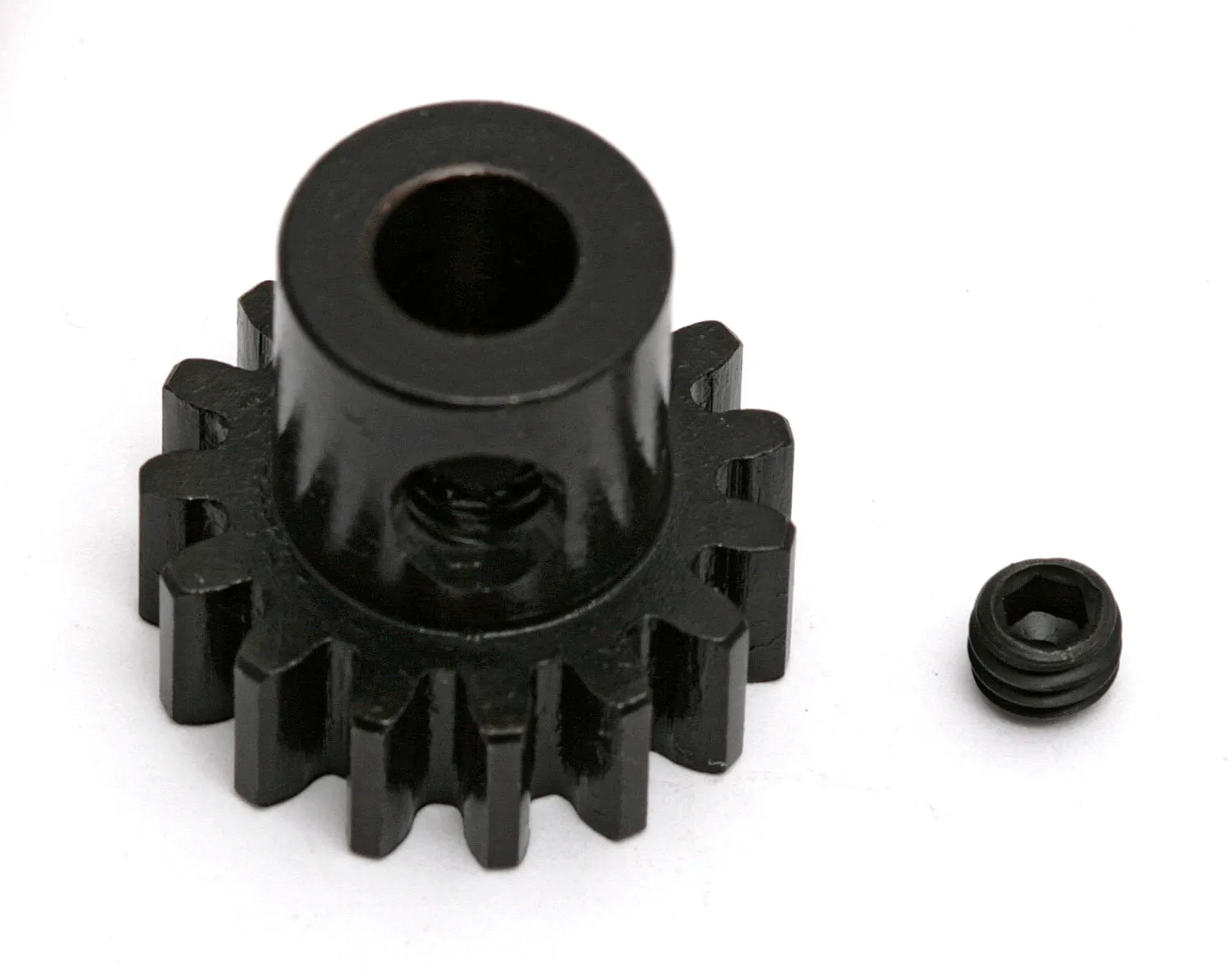 Team Associated Steel Pinion Gear, 15T, Mod 1, 5 mm shaft (ASS89515)