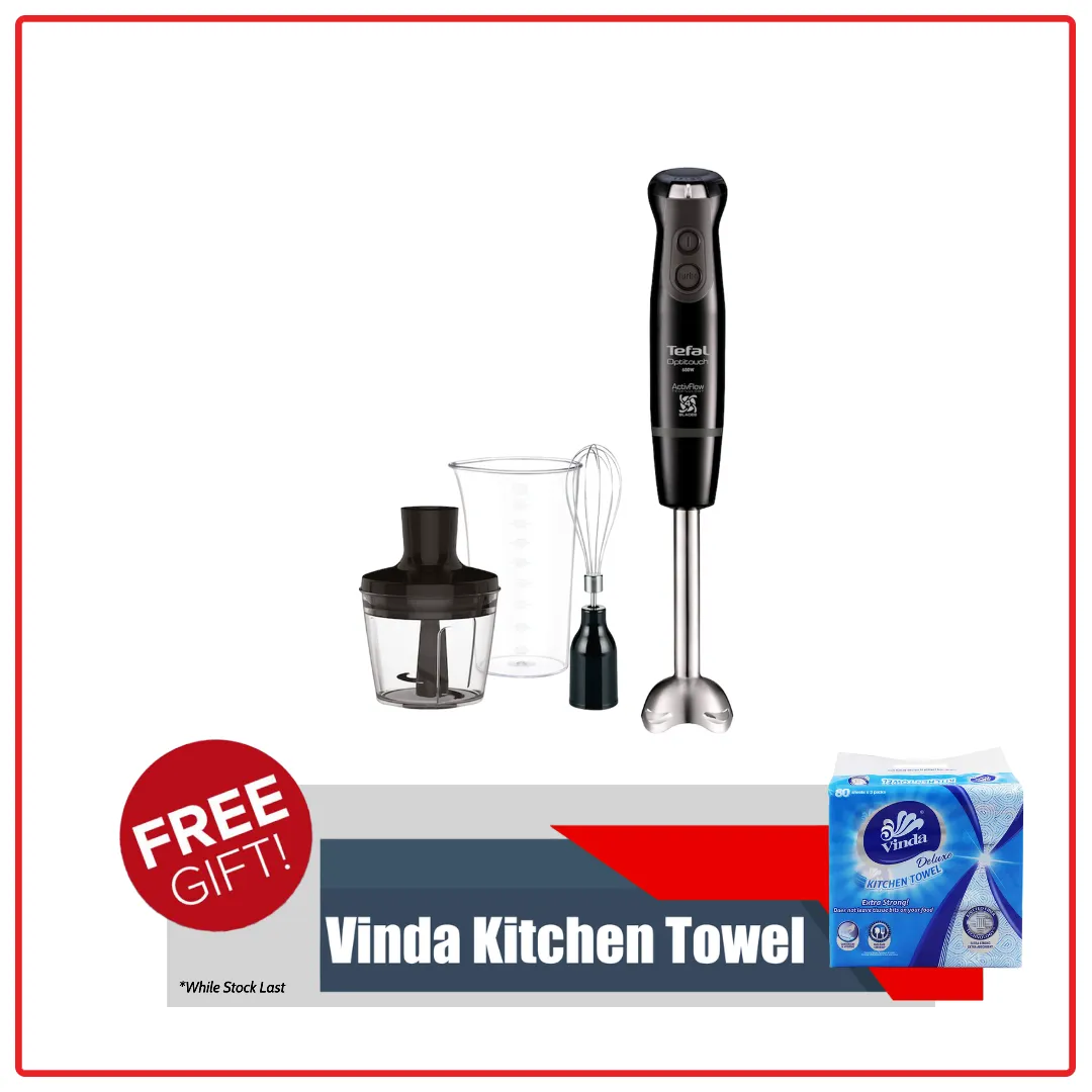 Tefal HB8338 Optitouch 16 Speed Control Hand Blender