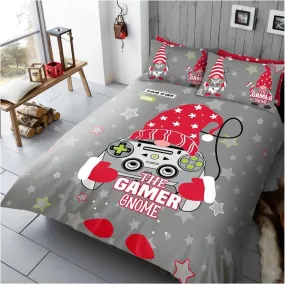 The Gamer Gnome Duvet Cover