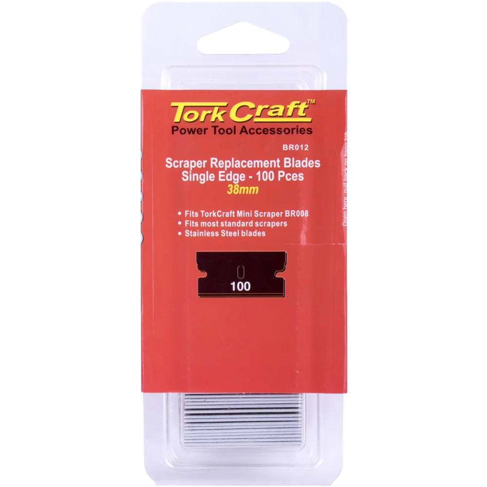 Tork Craft | Blades Scraper Replacement 8mm 100Pc