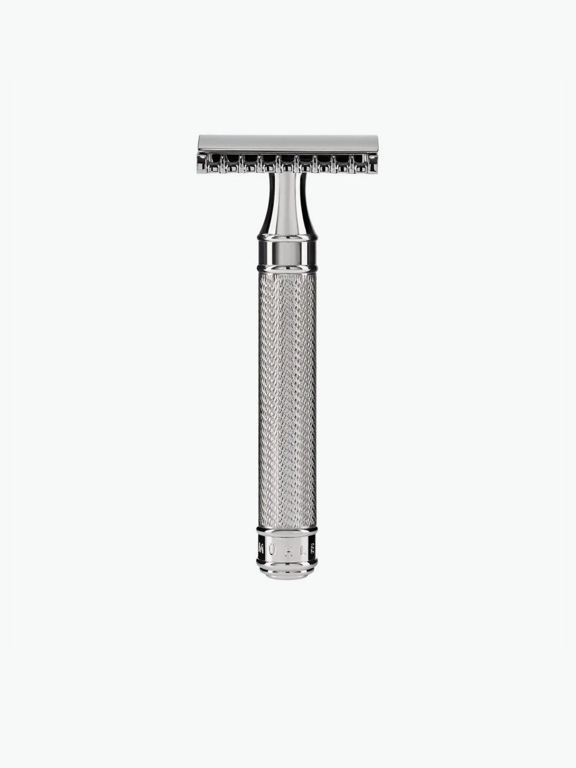 Traditional Grande Open Comb Safety Razor Silver