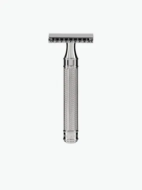 Traditional Grande Open Comb Safety Razor Silver