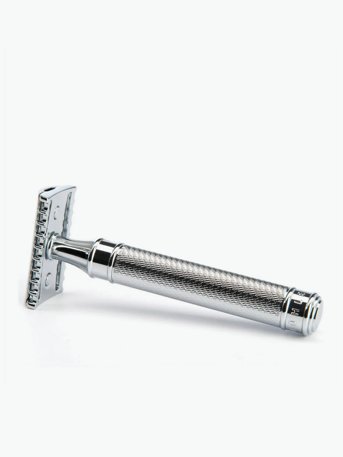 Traditional Grande Open Comb Safety Razor Silver