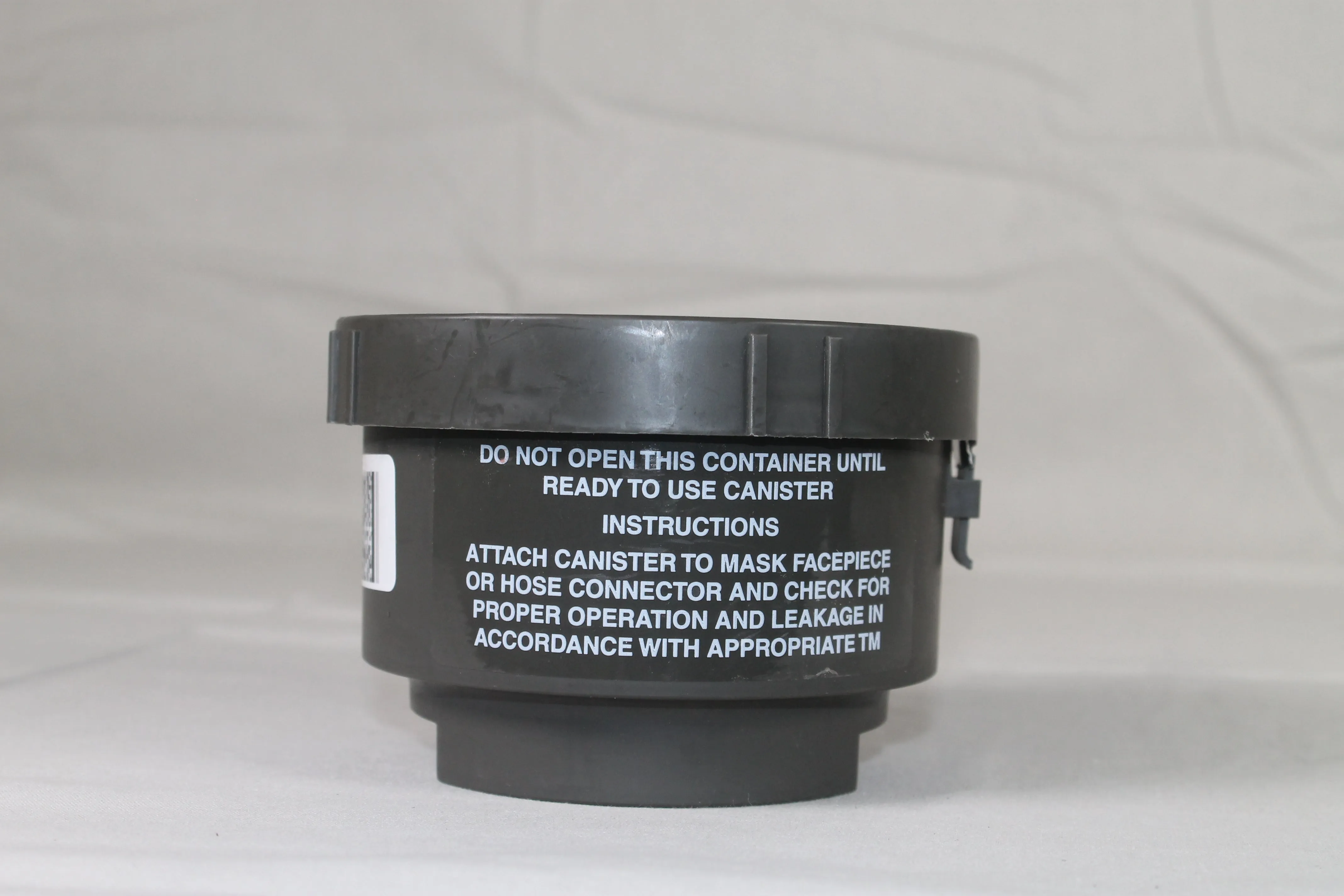 USGI C2A1 40mm Gas Mask Filter Plastic Packaging