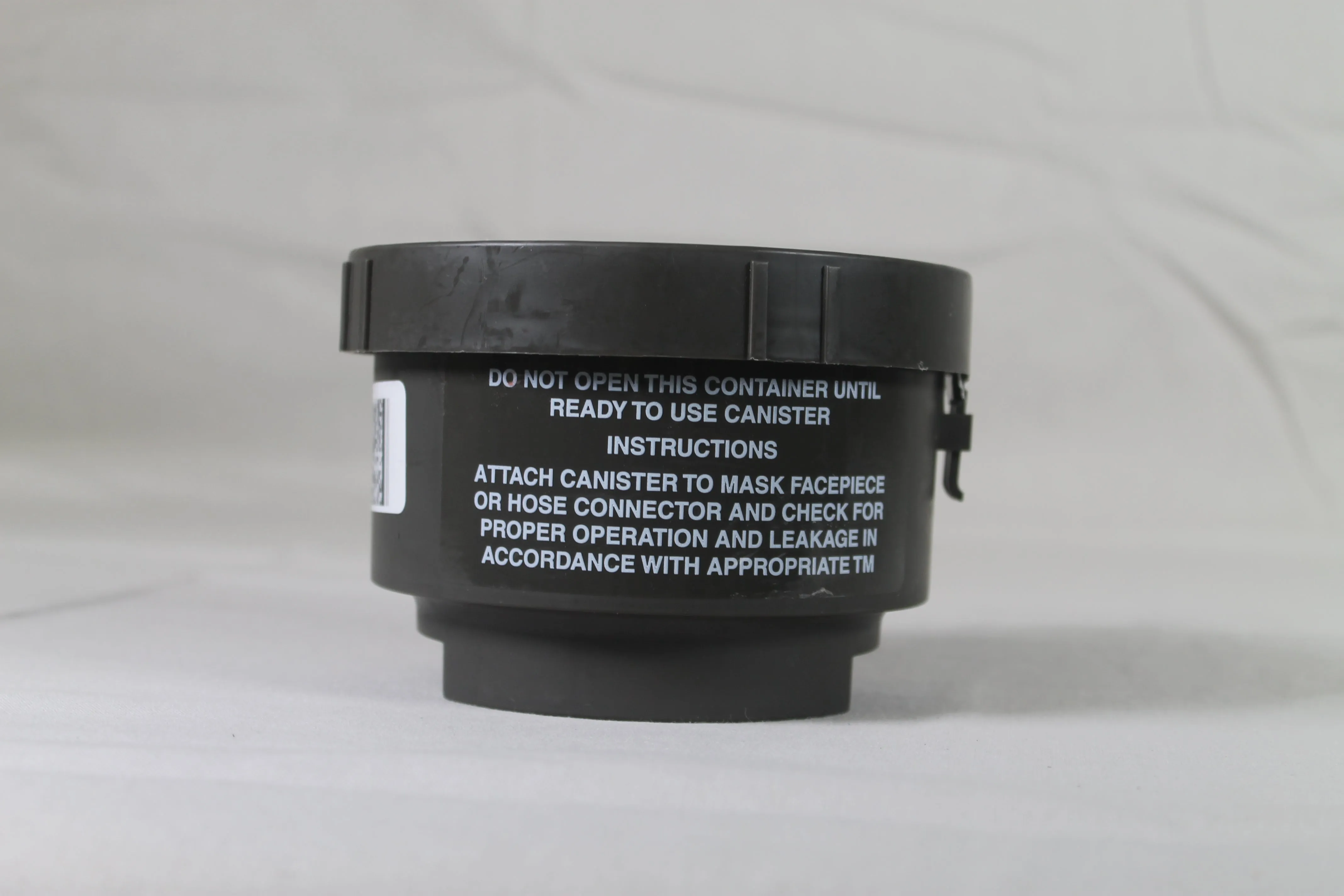 USGI C2A1 40mm Gas Mask Filter Plastic Packaging