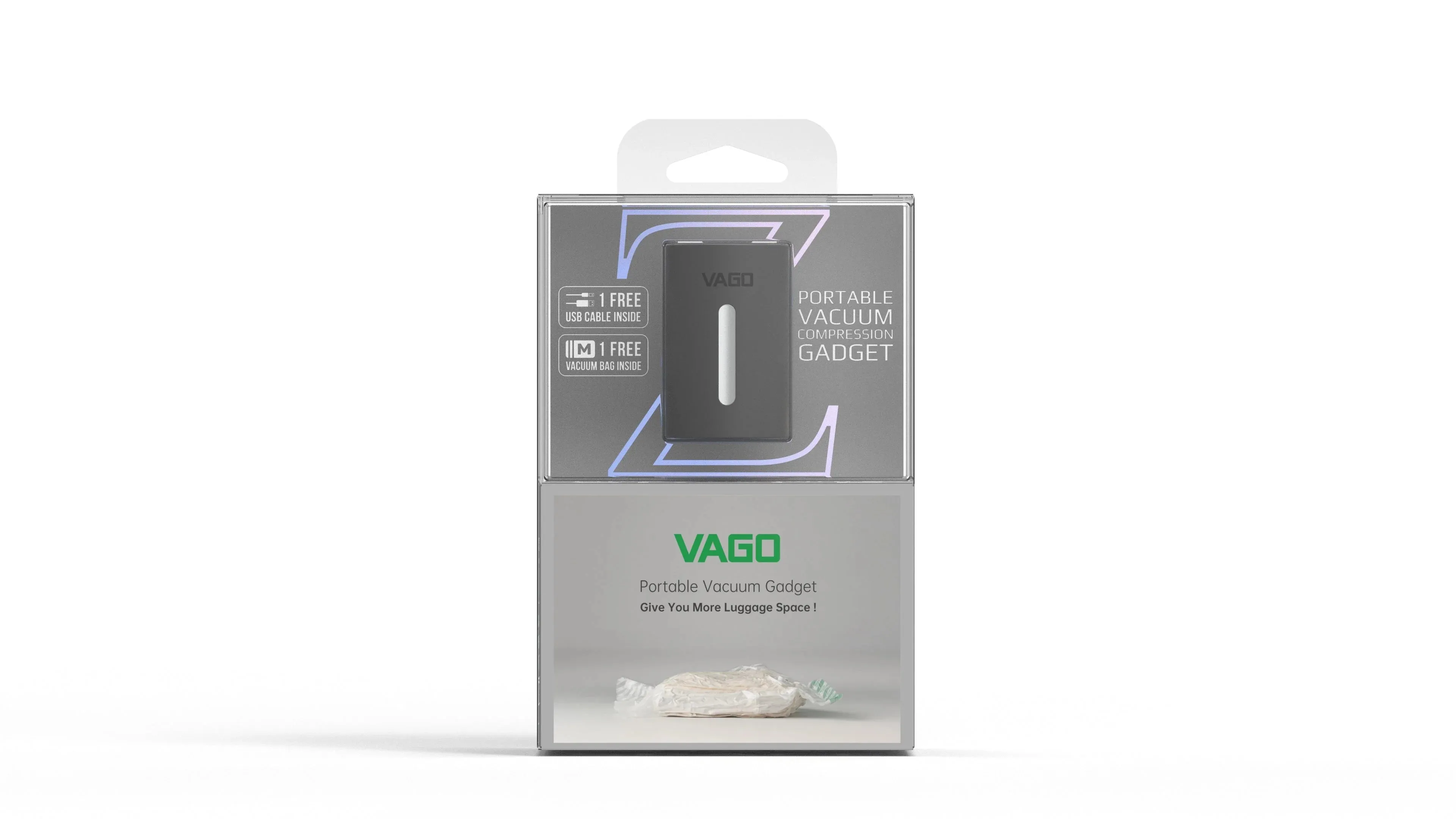 Vago Z Vacuum Portable Travel Mobile Compressor