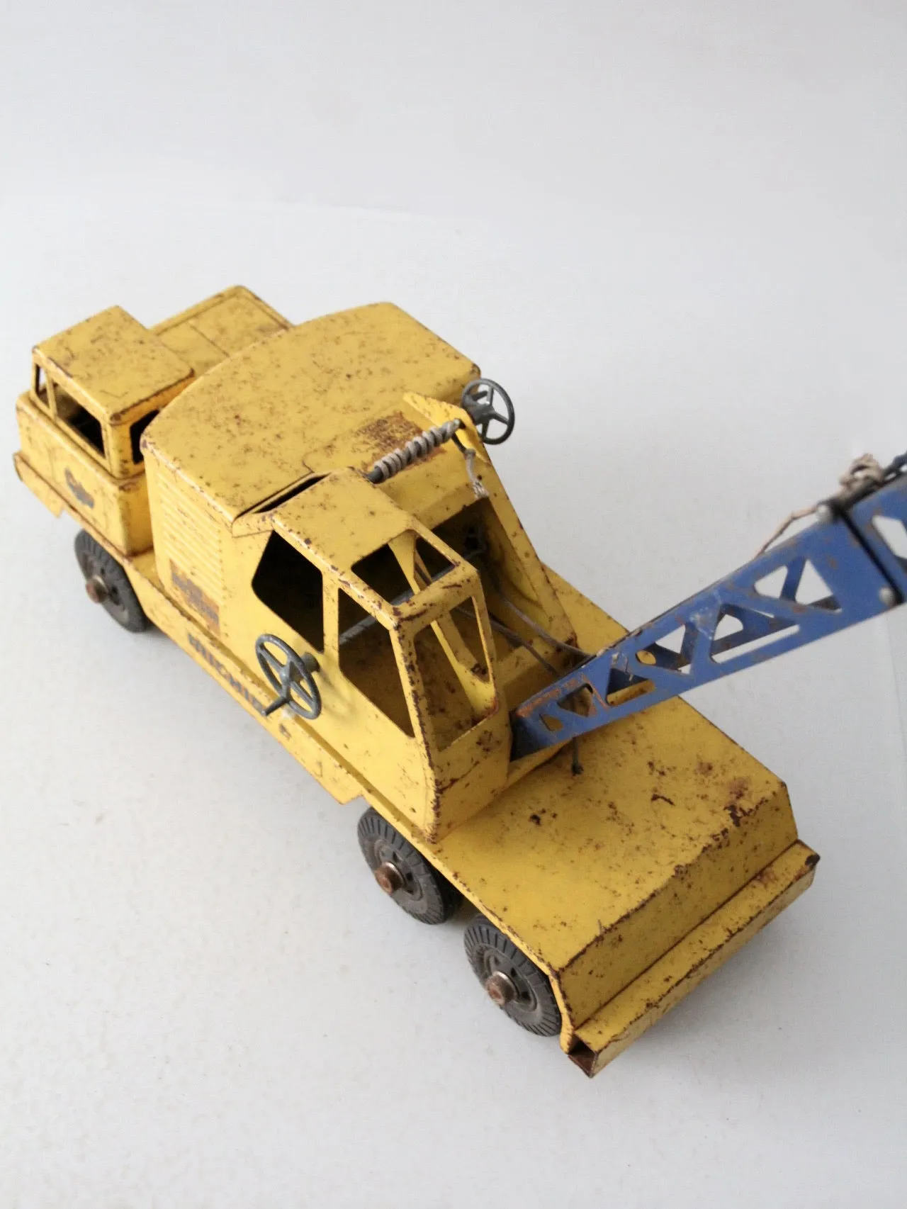 vintage NY Lint toy crane