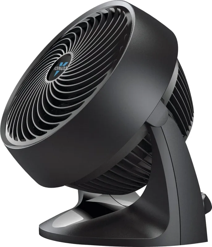 VORNADO CR1-0120-06 Medium Air Circulator, 120 V, 8.98 in Dia Blade, 3-Speed, 900 to 1625 rpm Speed, Black :EA: QUANTITY: 1