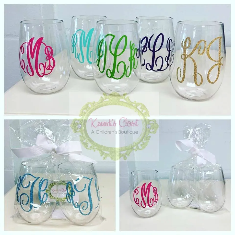 Wine Glass Personalized Gift Set