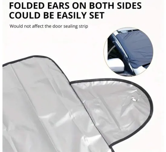 Winter Car Snow Cover Foldable Car Windshield Cover Sunshade Snow Cover Cans