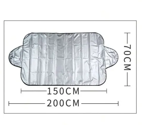 Winter Car Snow Cover Foldable Car Windshield Cover Sunshade Snow Cover Cans