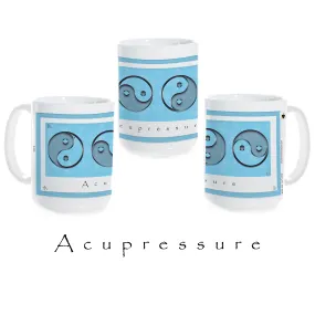 Yin Yang Coffee Mug "Water" (Acupressure)